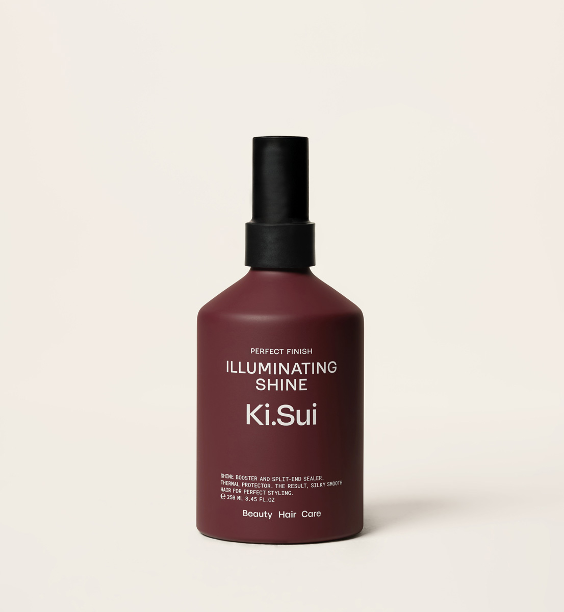 <b>Illuminating Shine</b><br><span style="font-family: 'Red Hat Mono', monospace;">Heat protection spray that boosts shine.</span>